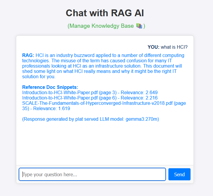 Figure 24: Web chat